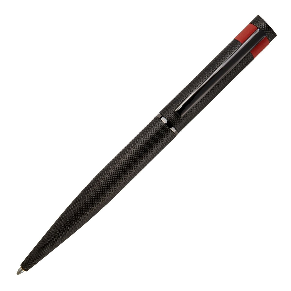 HUGO BOSS Loop Diamond Black Ballpoint Pen | HSW3674A | TIME Watches