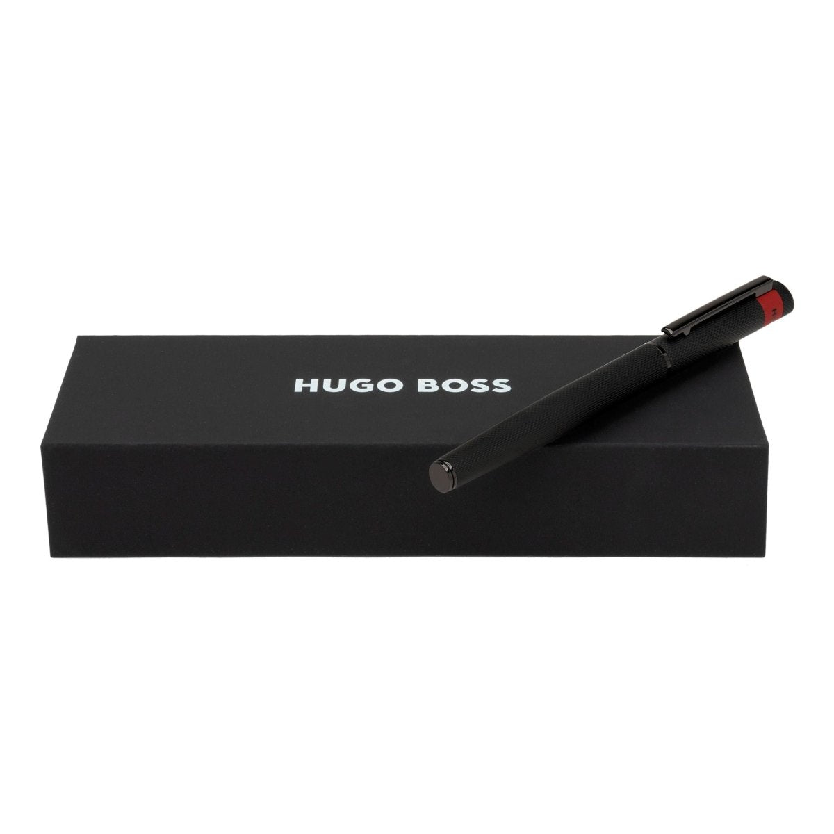 HUGO BOSS Loop Diamond Black Rollerball Pen | HSW3675A | TIME Watches