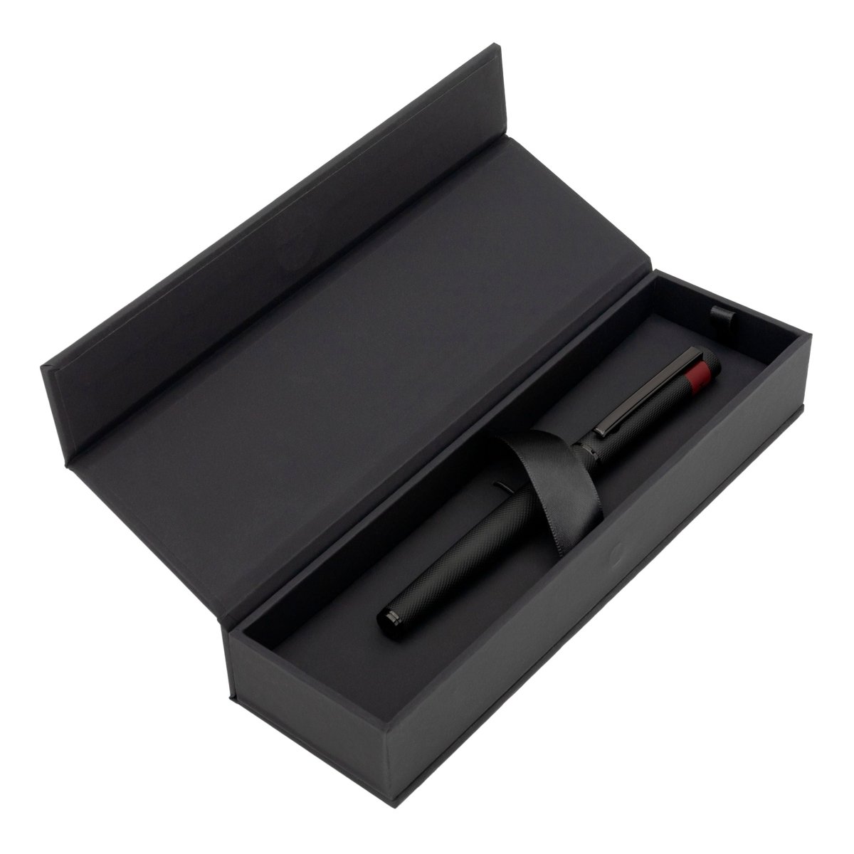 HUGO BOSS Loop Diamond Black Rollerball Pen | HSW3675A | TIME Watches