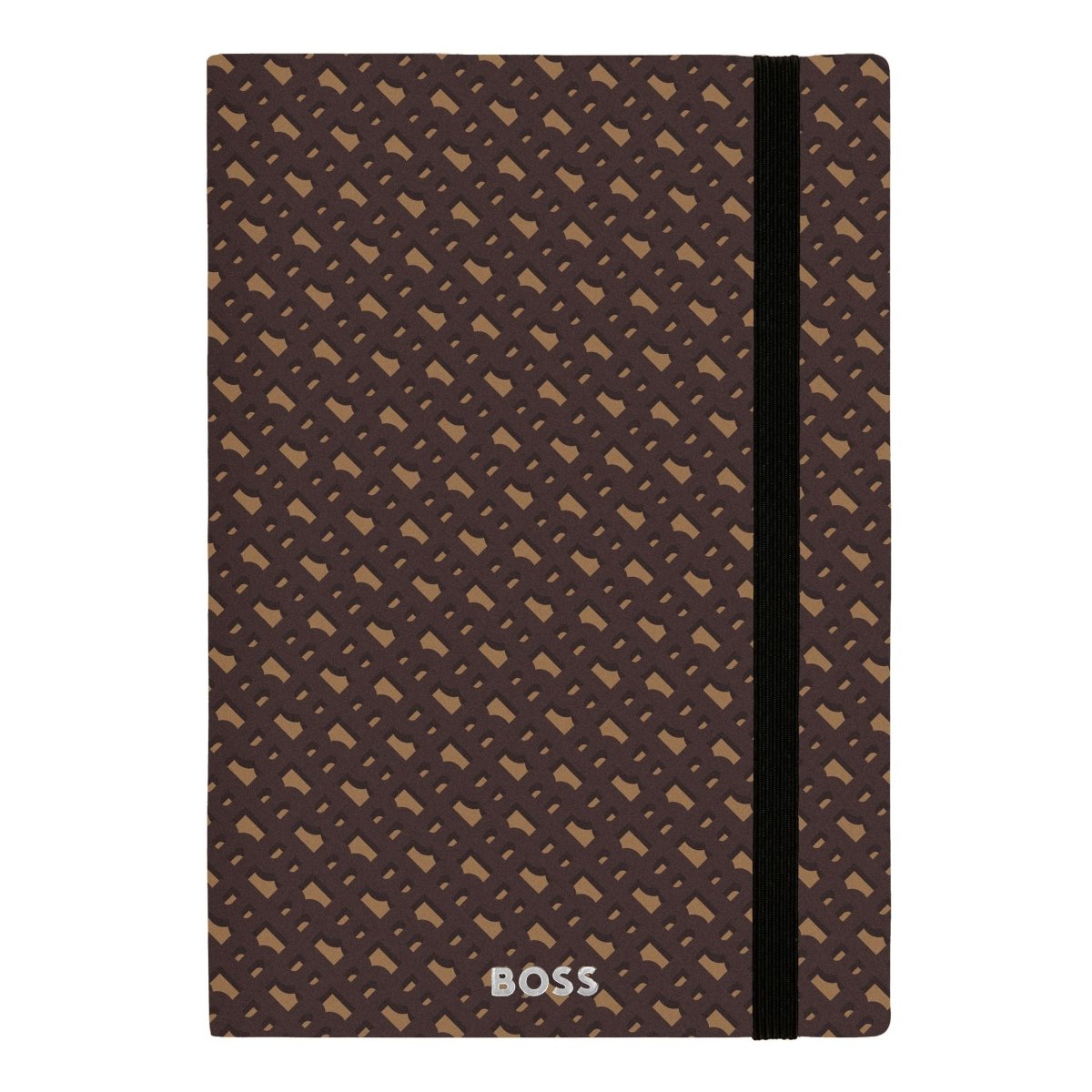 HUGO BOSS Notebook A5 Monogram Camel Lined | HNH412XL | TIME Watches