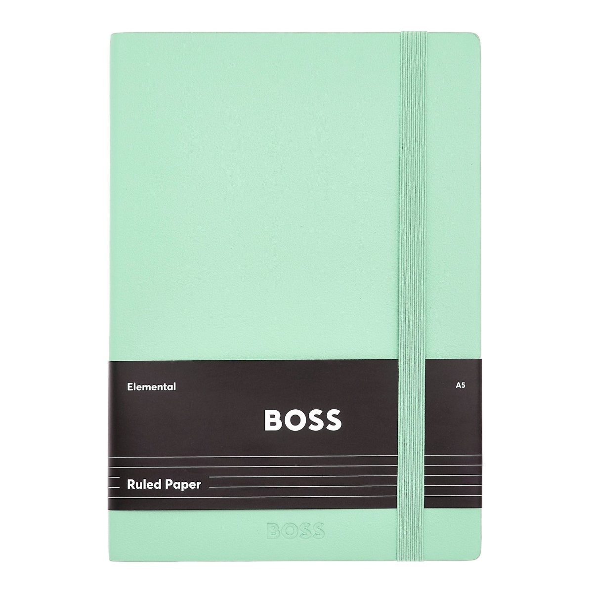 HUGO BOSS Pastel Classic Light Green Lined A5 Notebook | HNH422TL | TIME Watches