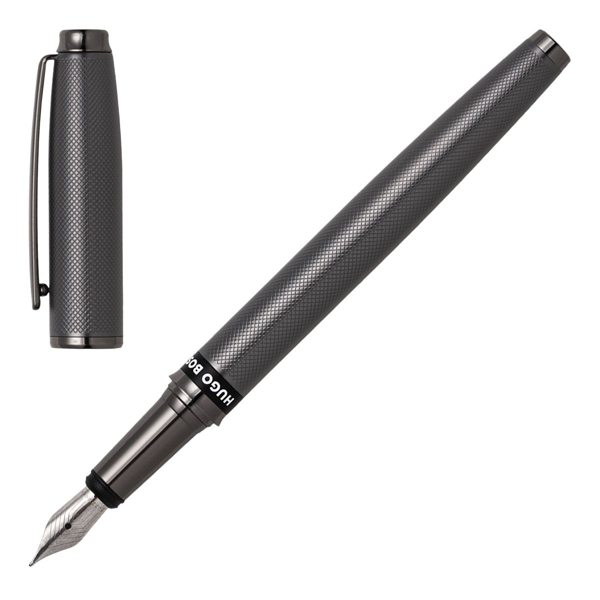 HUGO BOSS Stream Gun Fountain Pen | HSW3782D | TIME Watches