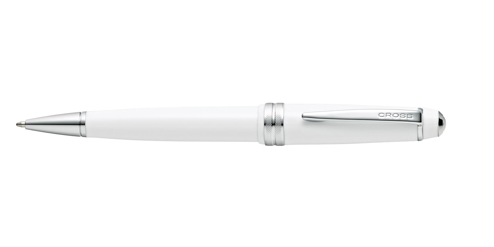 CROSS Bailey Light Polished White Resin Ballpoint Pen | AT0742-2