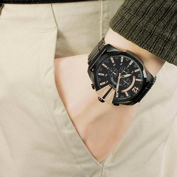 Diesel Chronograph Black Dial Men's Watch | DZ4309
