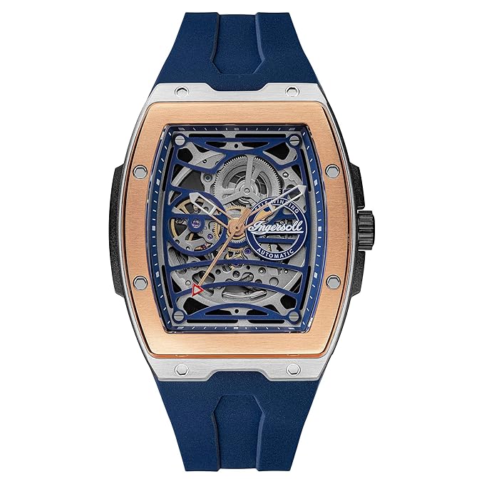 Ingersoll 1892 The Challenger Automatic with Blue Dial Men's Watch | I12304 | Time Watch Specialists