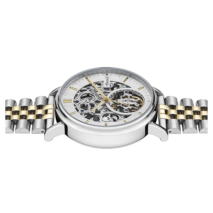 Ingersoll 1892 The Charles Automatic White Skeleton Dial Men's Watch | I05806 | Time Watch Specialists