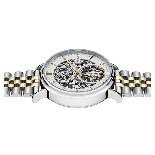 Ingersoll 1892 The Charles Automatic White Skeleton Dial Men's Watch | I05806
