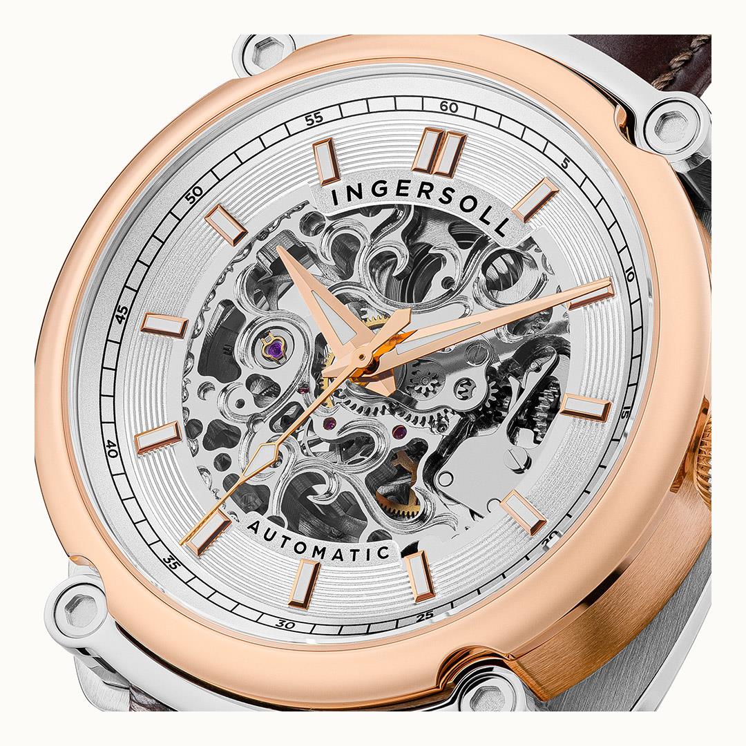 Ingersoll The Michigan Automatic Leather Men's Watch| I13302 | Time Watch Specialists