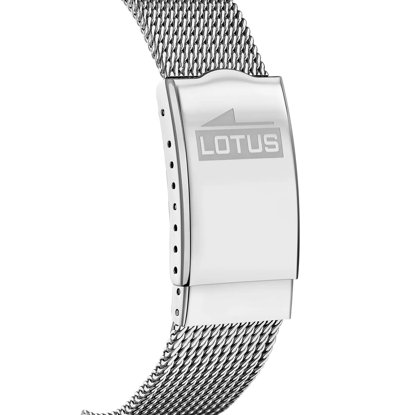 Lotus Chrono GTS Blue Dial Stainless Steel Mesh Men's Watch | 18637/3