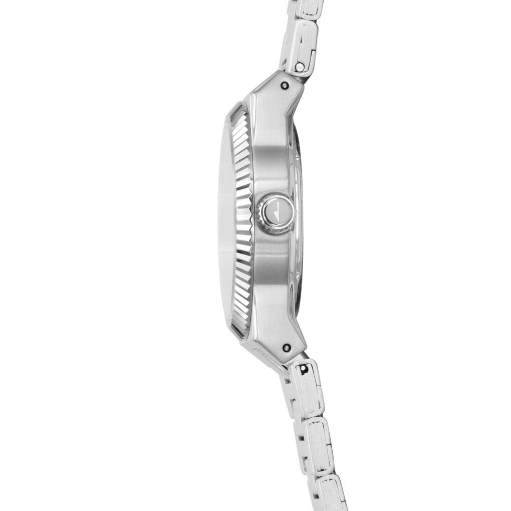 Lotus Freedom Mother of Pearl Dial Stainless Steel Women's Watch | 18838/1