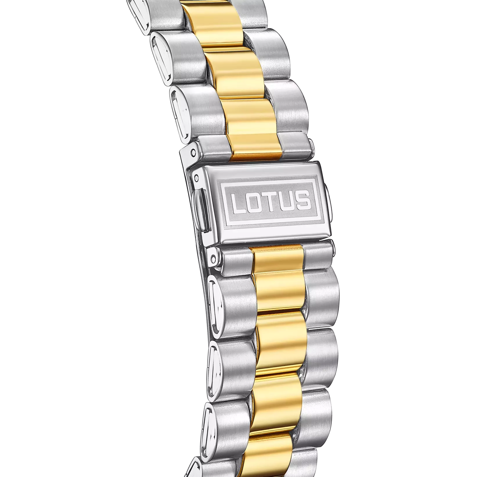 Lotus Freedom White Dial Calendar Stainless Steel Men’s Watch | 18855/1