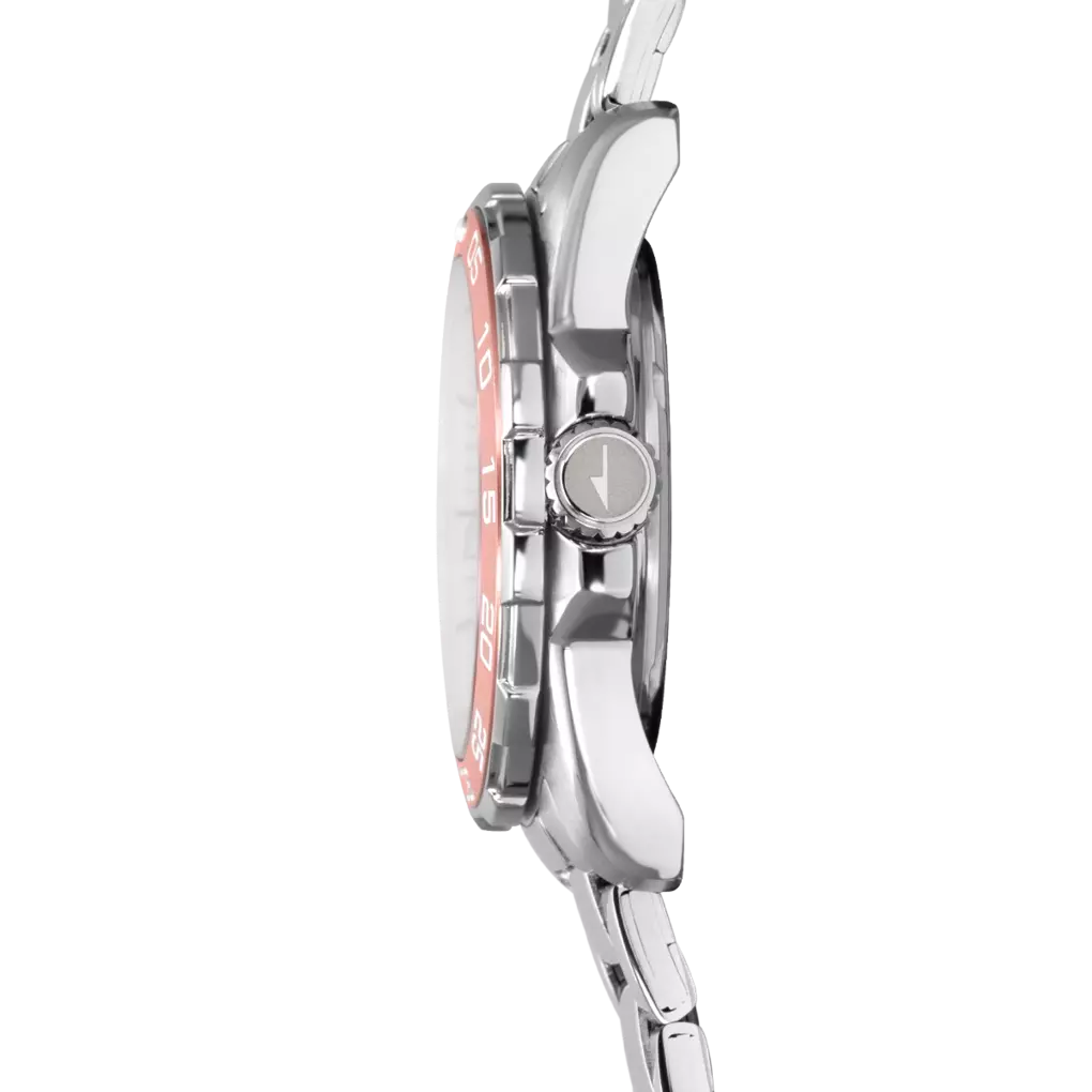 Lotus Trendy Pink Dial Stainless Steel Bracelet Unisex Watch | 18937/4