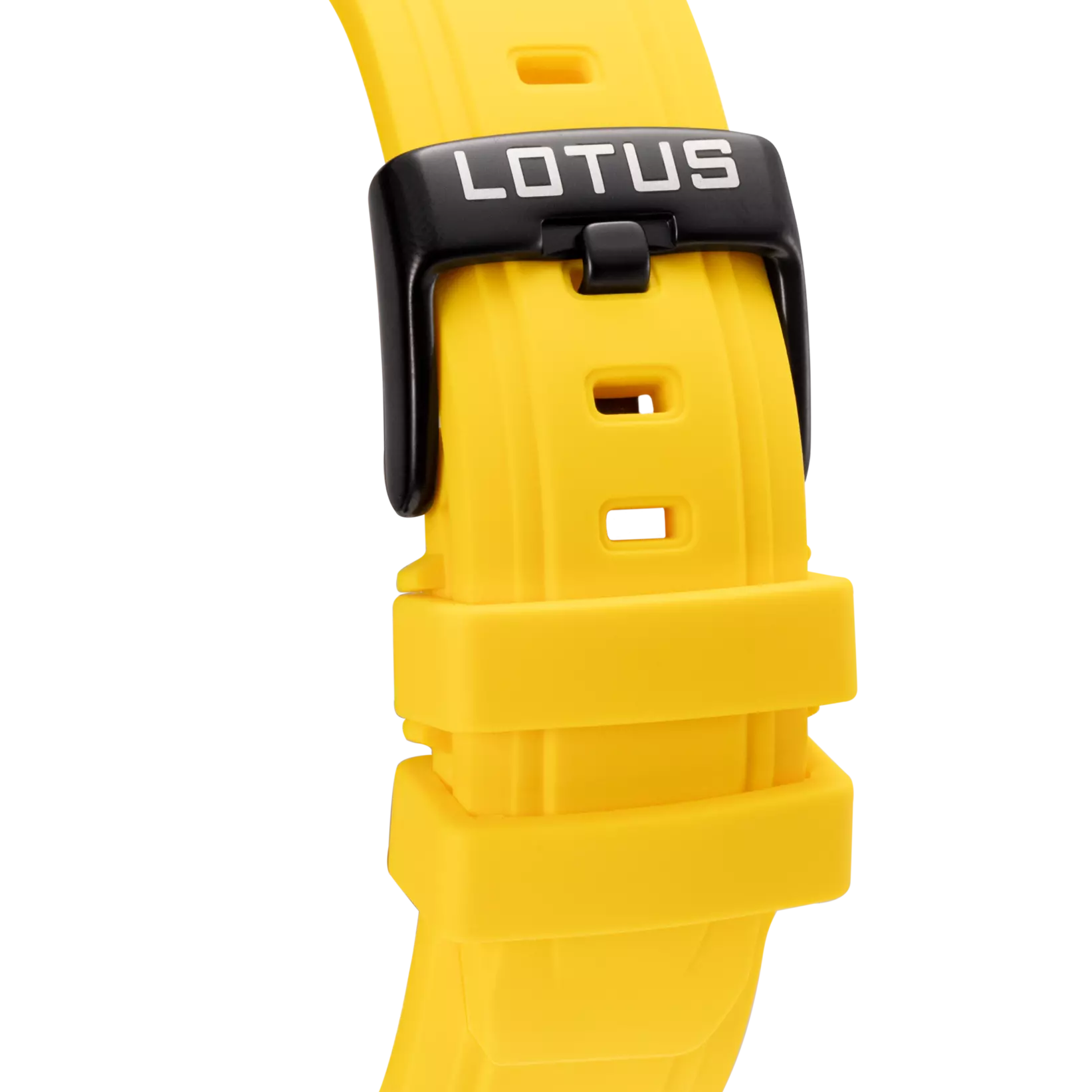 Lotus Vortex Black Dial Calendar Leather Men’s Watch | 18943/1