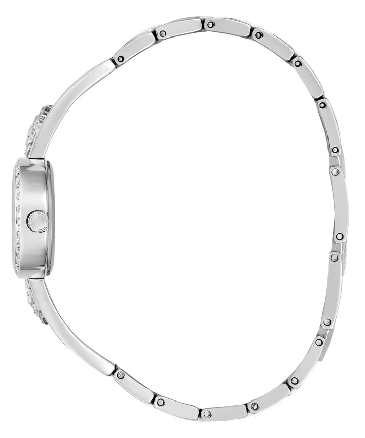 Guess Chloe Silver Tone Recycled Steel Women's Watch | GW0756L1