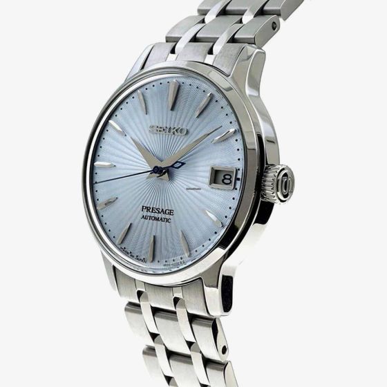 Seiko Light Blue Dial Stainless Steel Automatic Women's Watch | SRP841J1