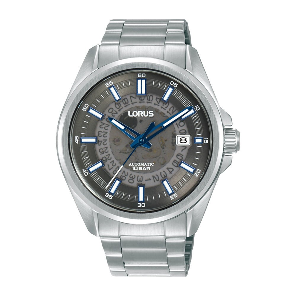 Lorus Stainless Steel Grey Dial Men's Watch | RU407AX9 | Time Watch Specialists