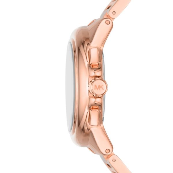 Michael Kors Camille Chronograph Rose Gold-Tone Stainless Steel Woman's Watch | MK7271