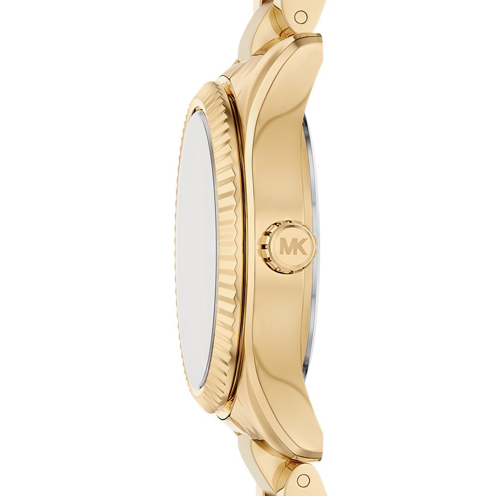 Michael Kors Lexington Gold Dial and Gold Steel Bracelet 26mm Women's Watch | MK7578 | TIME Watches