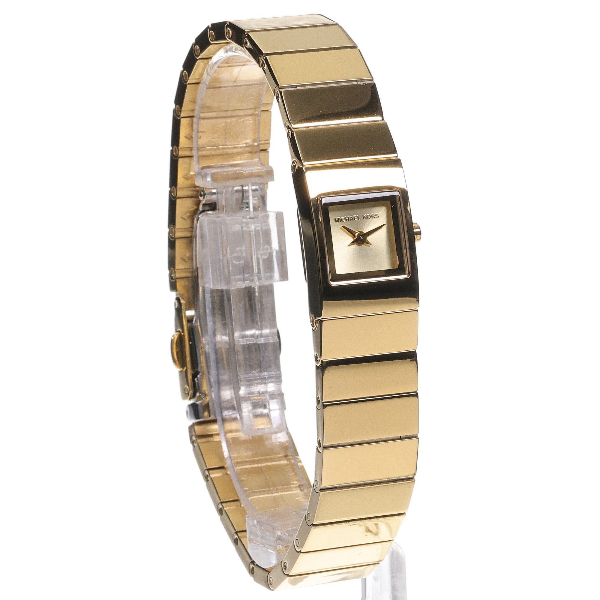 Michael Kors Darrington Gold Dial Gold-Tone Stainless Steel Strap Women's Dress Watch | MK4885