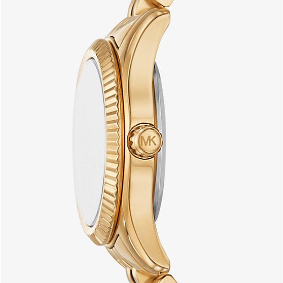 Michael Kors Petite Lexington Pavé Gold - Tone Women's Watch | MK4842 | Time Watch Specialists