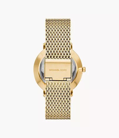 Michael Kors Pyper Three - Hand Gold - Tone Stainless Steel Women's Watch | MK4339 | Time Watch Specialists