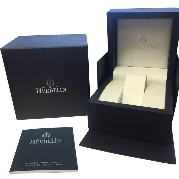 Herbelin M-Band Silver Sunray Dial Spinel Women’s Watch | 17082/BT62