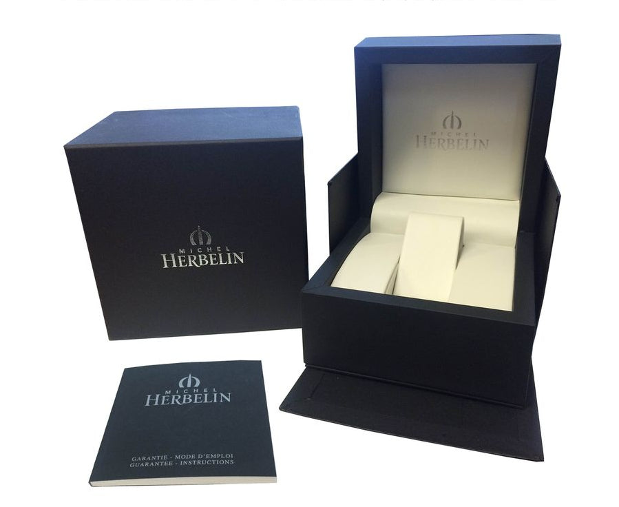 HERBELIN Antares Gold PVD Stainless Steel Silver Dial Interchangeable Women's Watch (case only, bracelet sold separately) | H17443P01