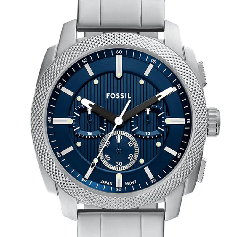 Fossil Machine Blue Chronograph Men's Watch | FS6096