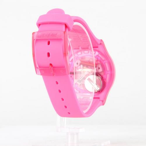 Swatch Pink Silicon Strap Women's Watch | SUOP700