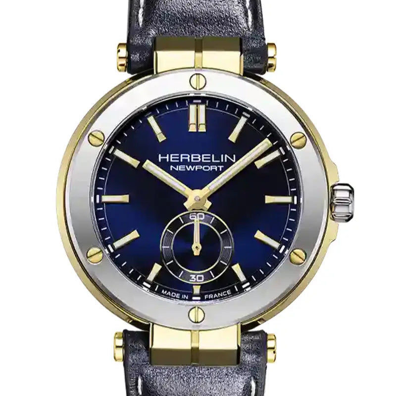 Herbelin Newport Two-Tone Blue Dial Women's Watch | 18289T1N35
