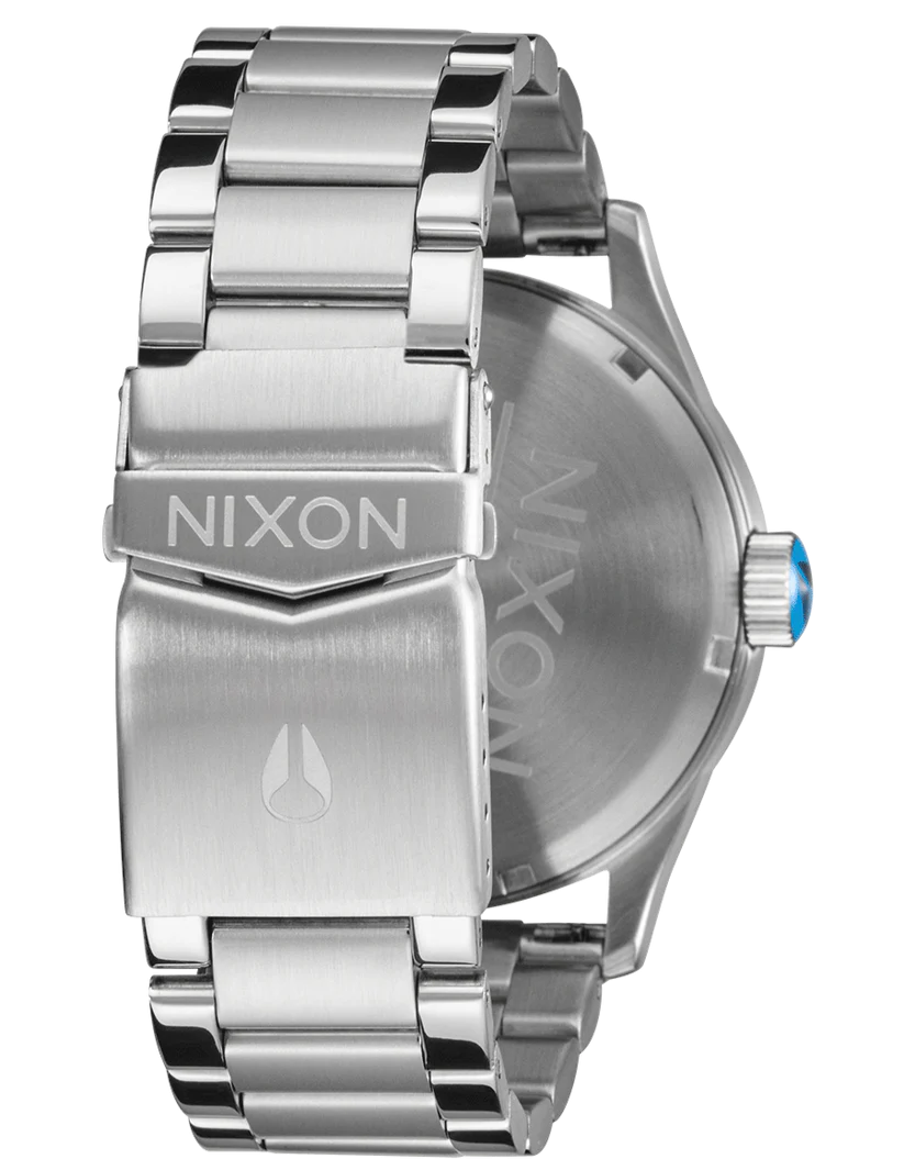 NIXON Stainless Steel Ombre Byron Blue Dial Unisex Watch | A3565309-00