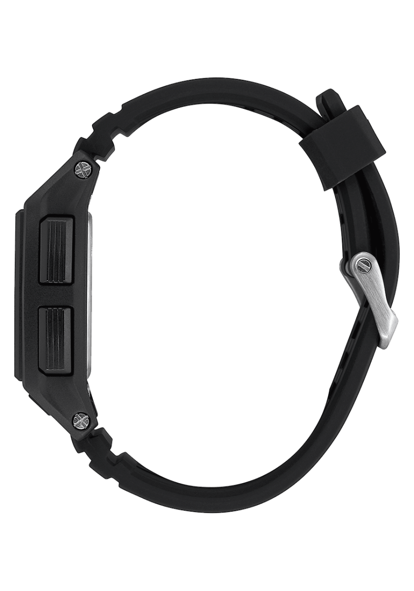 NIXON Base Tide Pro Black Dial and Black Rubber 42mm Women's Watch | A1307000 - 00 | TIME Watches