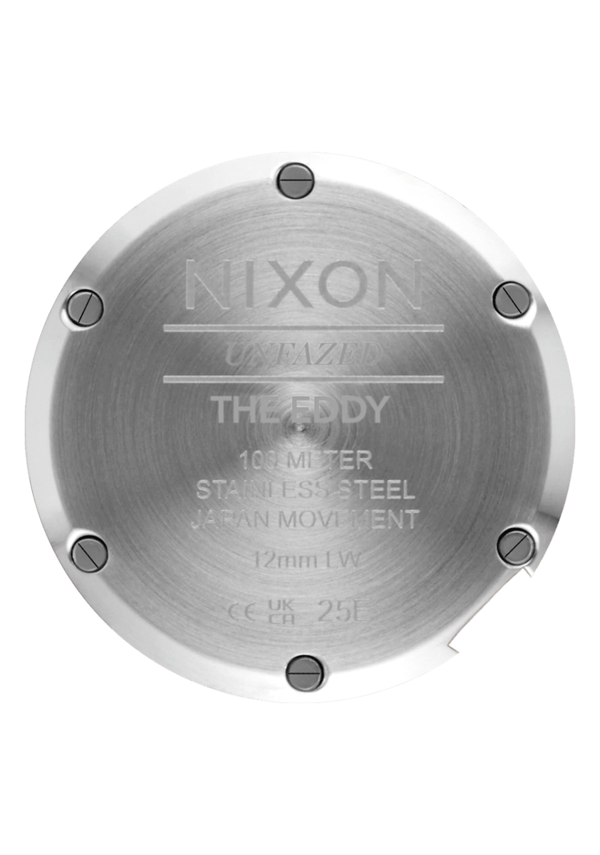 NIXON Kensington All Silver Dial and Black Steel Bracelet 36mm Unisex Watch | A14592871 - 00 | TIME Watches