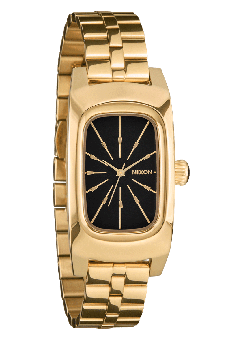 NIXON Kensington Black Dial and Rose Gold Steel Bracelet 38mm Women's Watch | A14415323 - 00 | TIME Watches