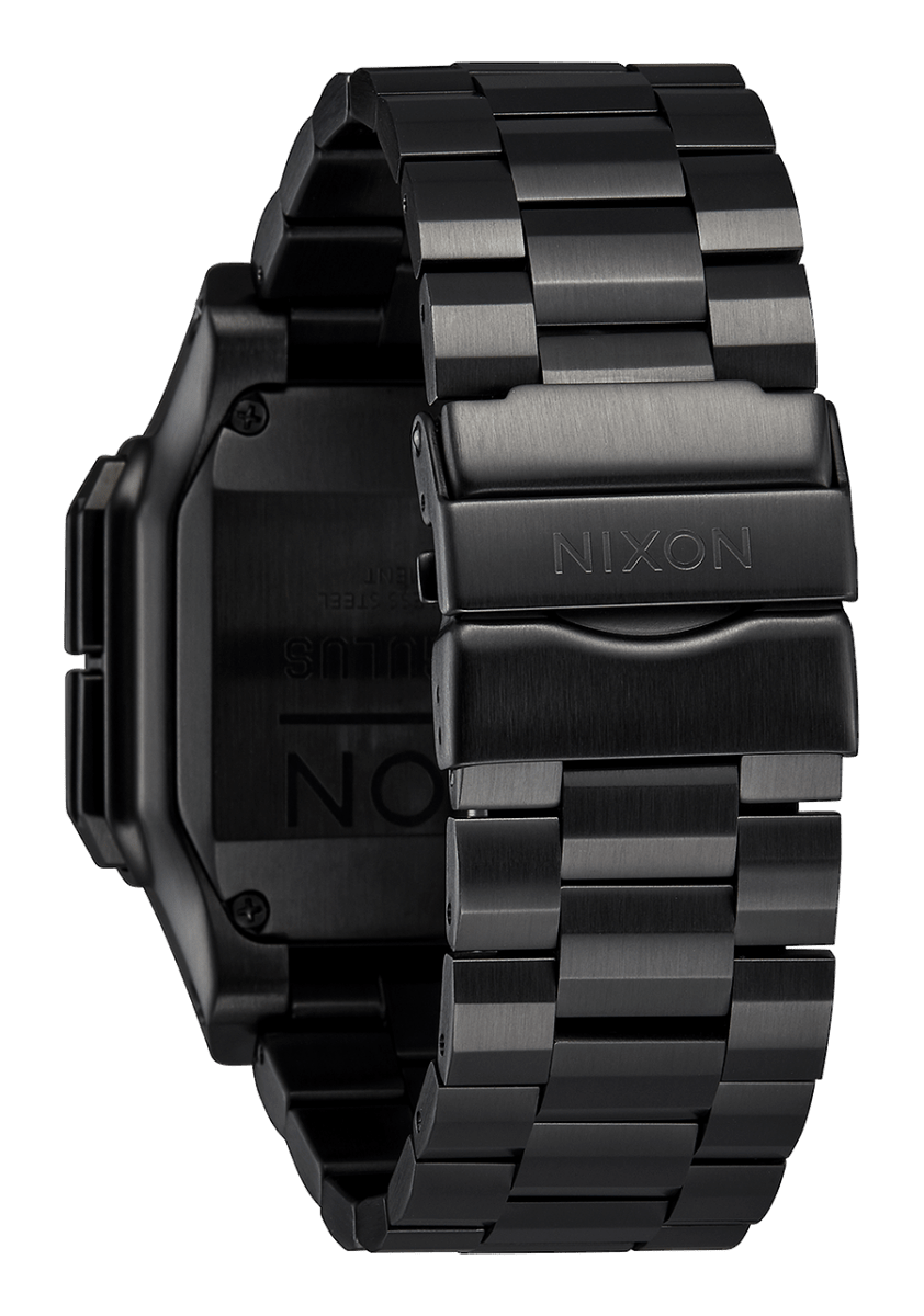 NIXON Regulus Black Dial and Black Steel Bracelet 46mm Men's Watch | A1268001 - 00 | TIME Watches