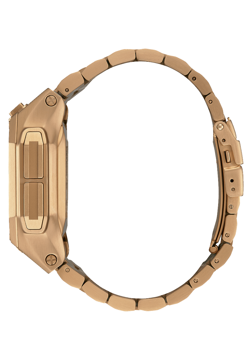 NIXON Regulus Gold Dial and Gold Steel Bracelet 46mm Men's Watch | A1268502 - 00 | TIME Watches