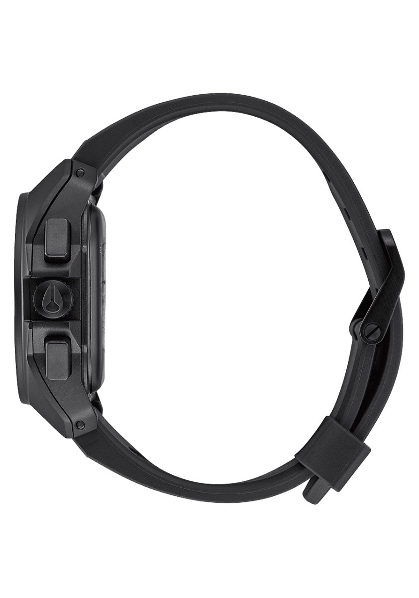 NIXON Ripley Black Dial and Black Steel Bracelet 47mm Men's Watch | A1267000 - 00 | TIME Watches