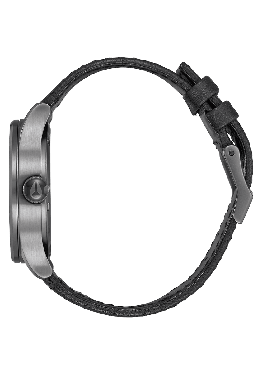NIXON Sentry Leather Black Dial and Black Leather 40mm Unisex Watch | A1051531 - 00 | TIME Watches