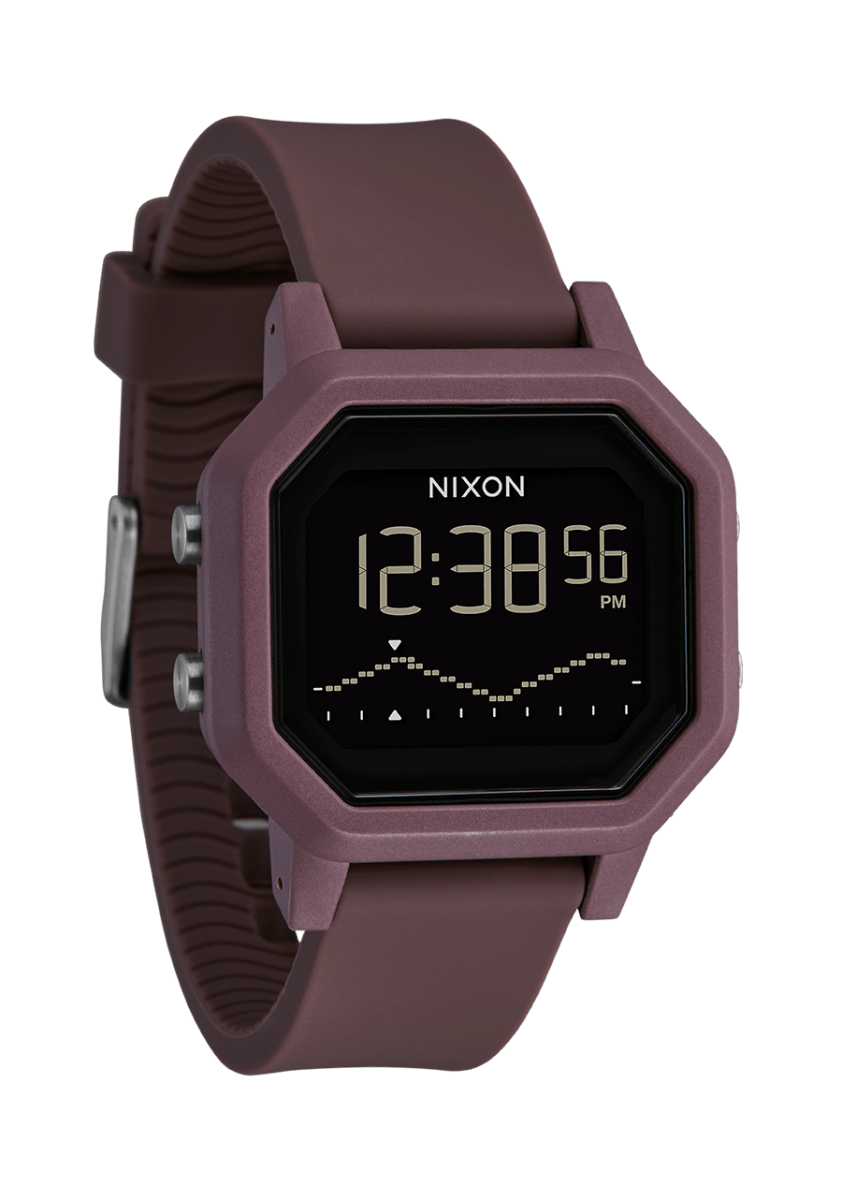 NIXON Siren Digital Black Dial and Black Rubber Unisex Watch | A1311234 - 00 | TIME Watches
