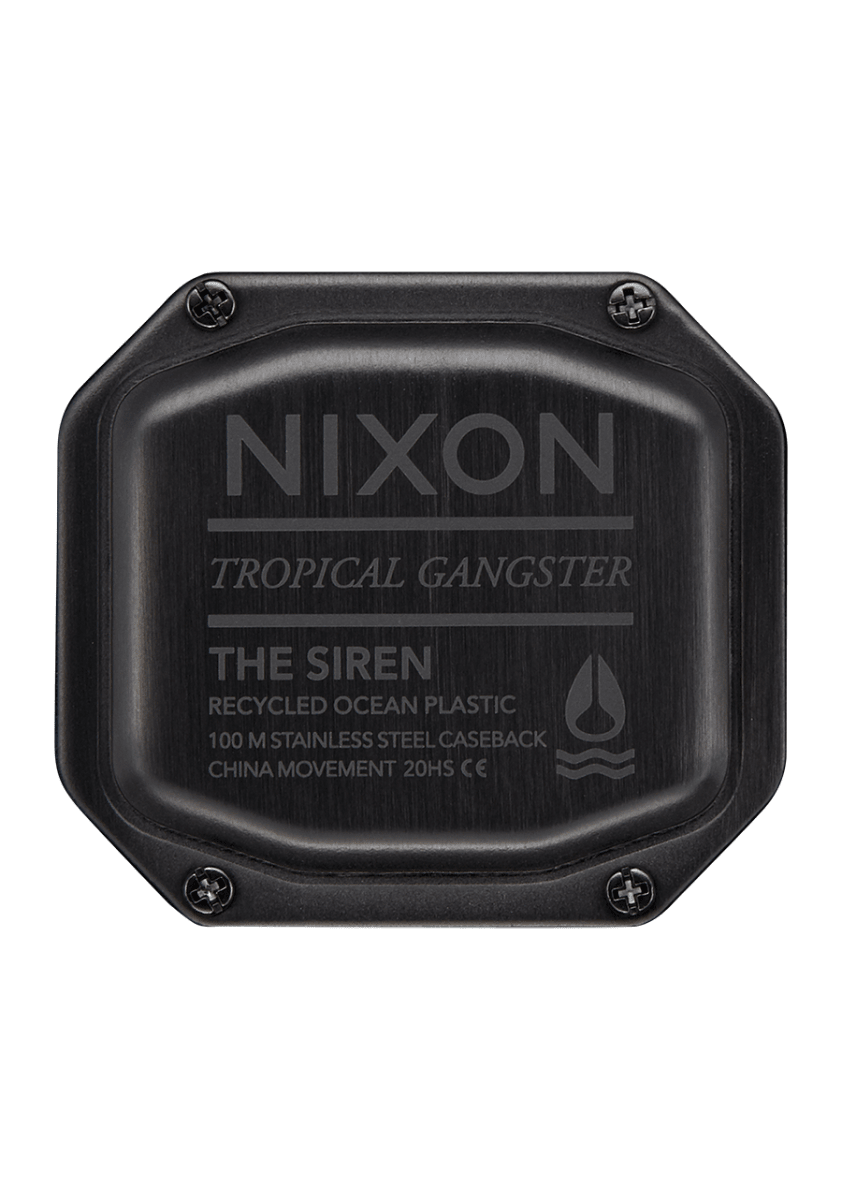 NIXON Siren Digital Black Dial and Black Rubber Women's Watch | A13113154 - 00 | TIME Watches