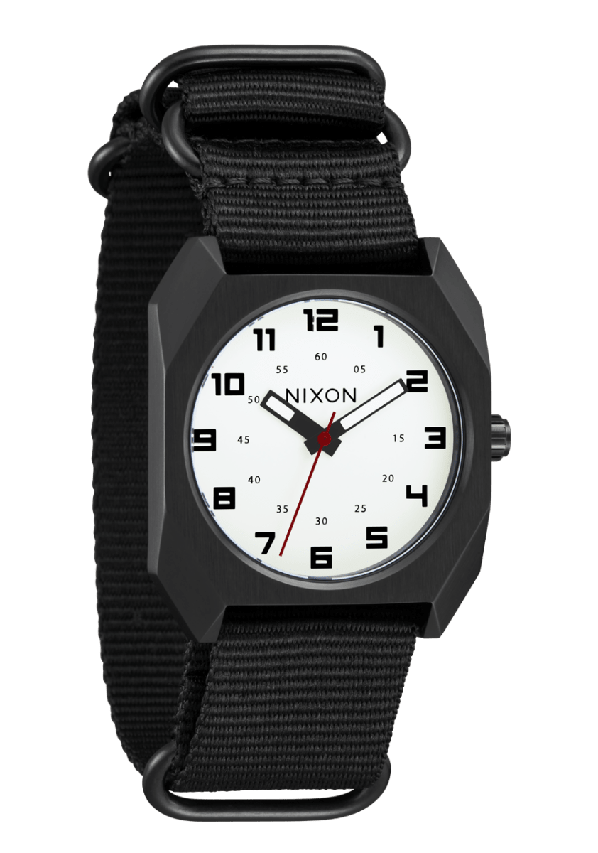NIXON Staple Black Dial and Black Nylon 35mm Unisex Watch | A1409004 - 00 | TIME Watches