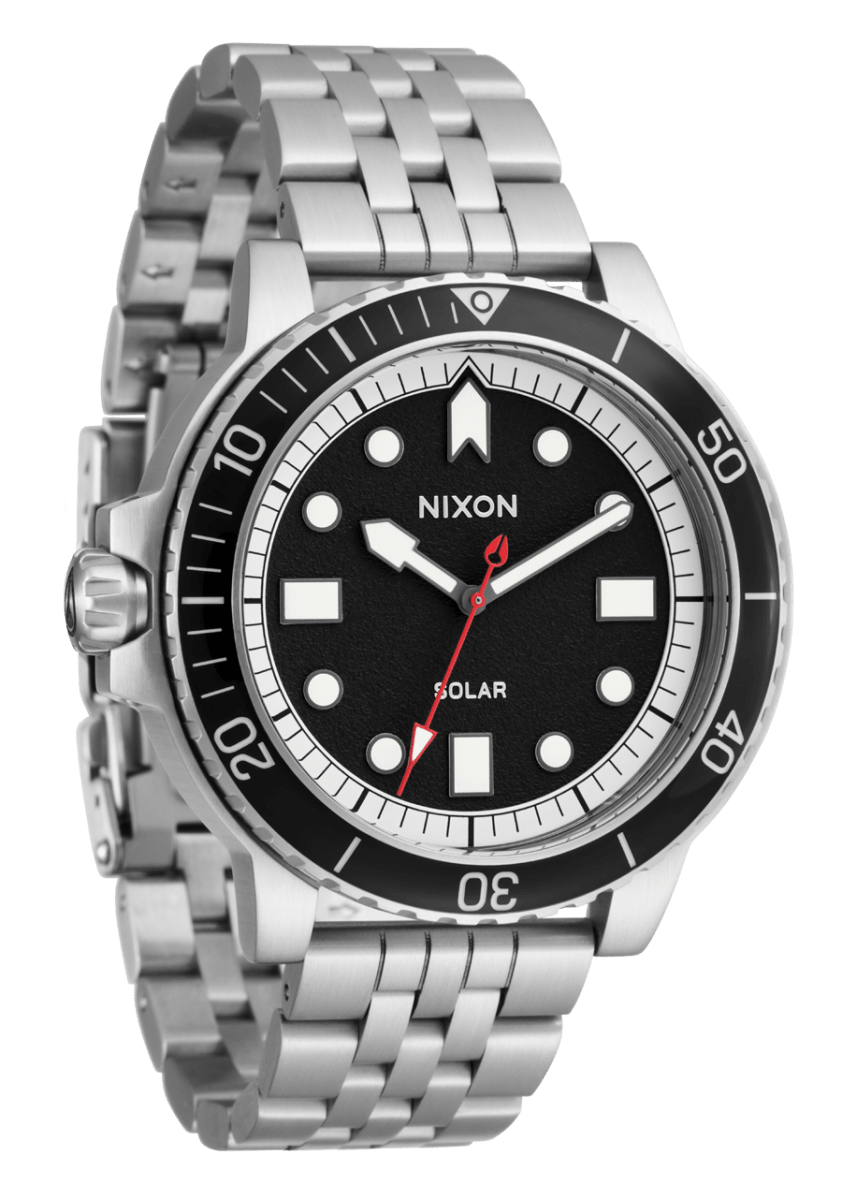 NIXON Stinger 44 Black Dial and Black Steel Bracelet 44mm Unisex Watch | A14025233 - 00 | TIME Watches