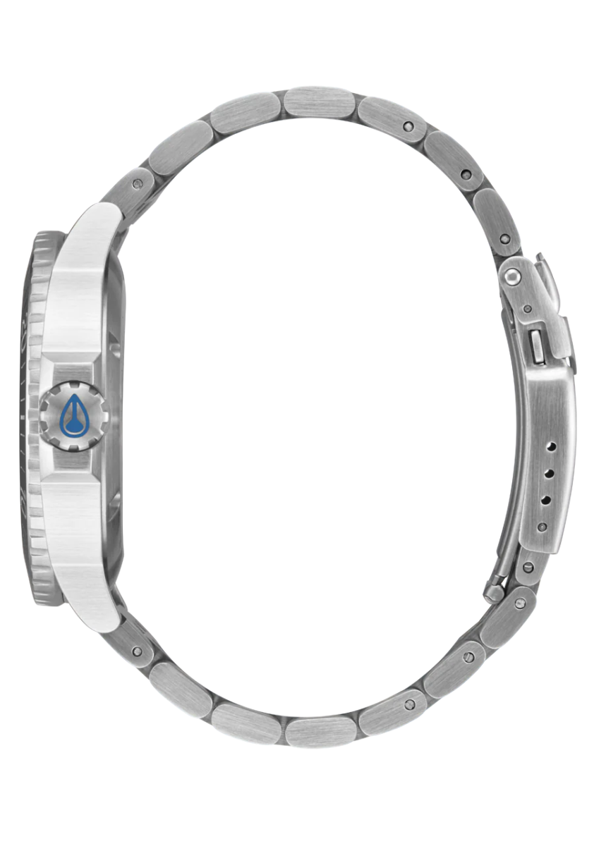 Nixon Stinger 44 Stainless Steel Black Dial Luminous Indices Unisex Watch | | Time Watch Specialists