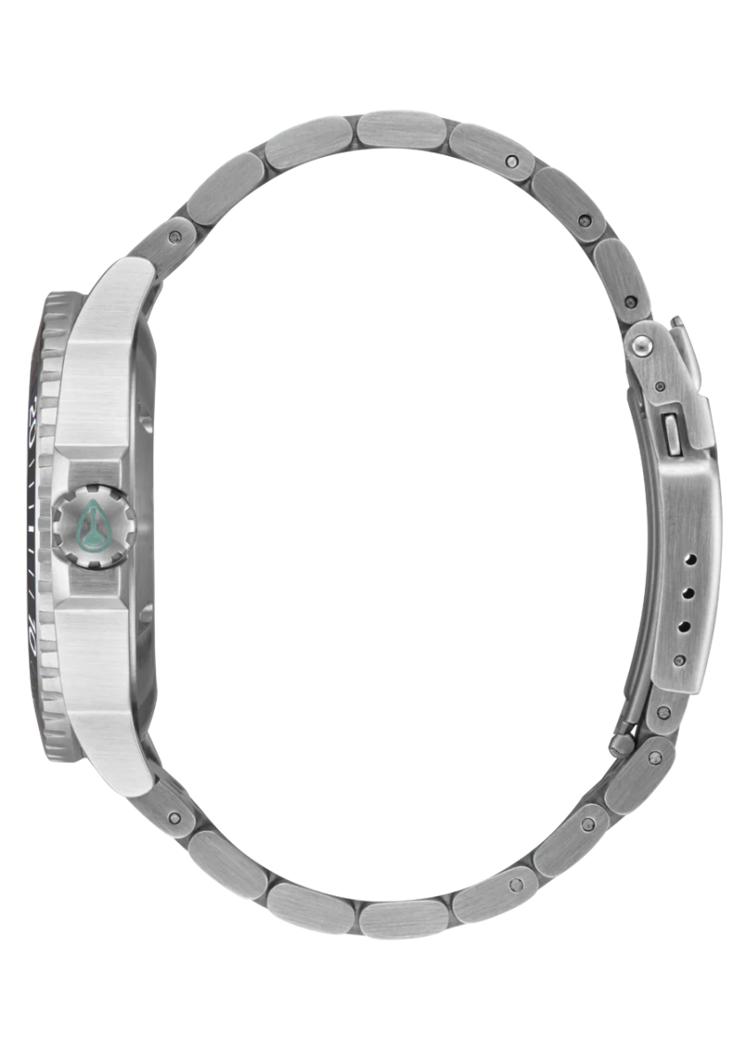 Nixon Stinger 44 Stainless Steel Black Dial Luminous Indices Unisex Watch | | Time Watch Specialists