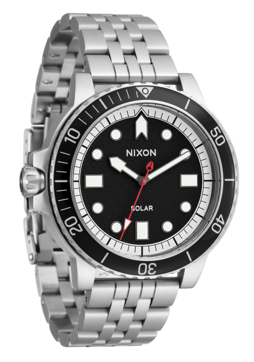 Nixon Stinger 44 Stainless Steel Black Dial Luminous Indices Unisex Watch | | Time Watch Specialists