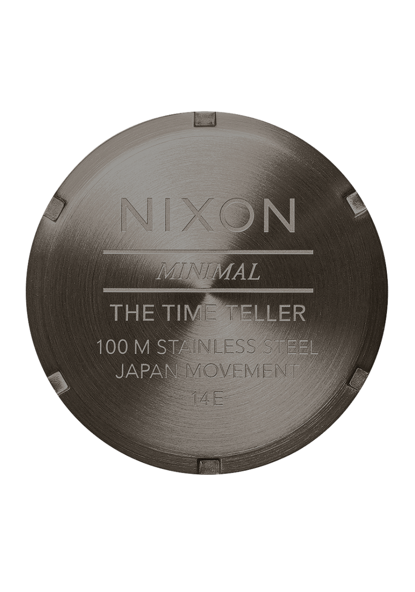 NIXON Time Teller Black Dial and Black Nylon 37mm Unisex Watch | A13965239 - 00 | TIME Watches