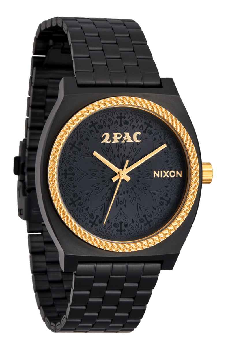 NIXON Time Teller Black Dial and Black Steel Bracelet 40mm Men's Watch | A1378010 - 00 | TIME Watches