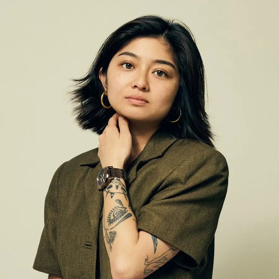 Nixon Time Teller Chocolate Cappucino Solar Unisex Watch | A13695243 - 00 | Time Watch Specialists