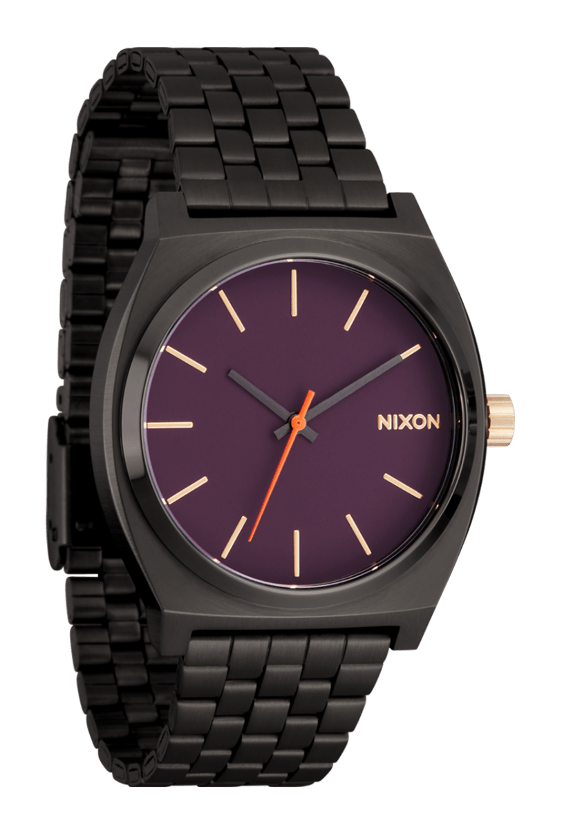NIXON Time Teller Gold Dial and Gold Steel Bracelet 37mm Women's Watch | A0455270 - 00 | TIME Watches