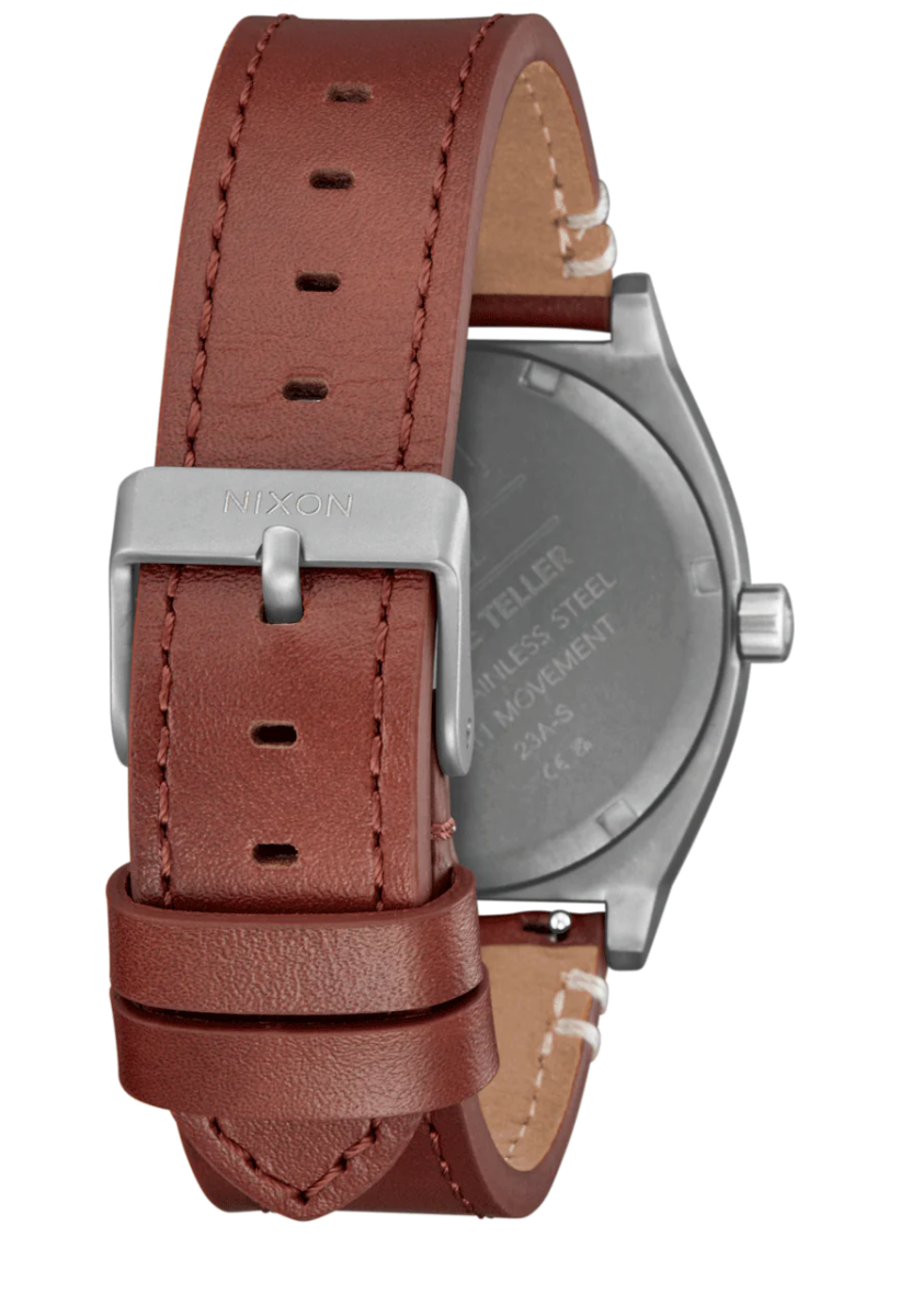 Nixon Time Teller Leather Watch | Time Watch Specialists